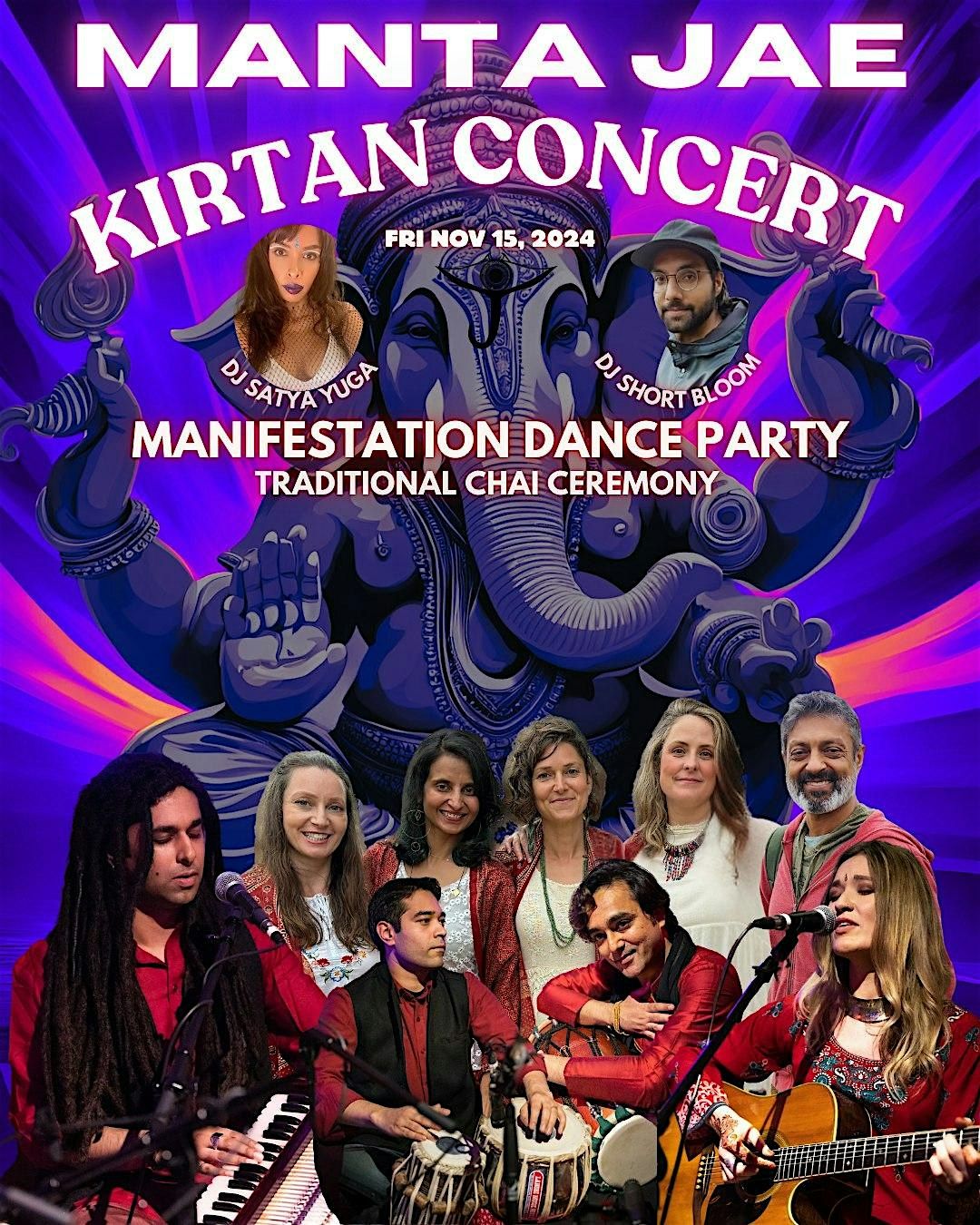 Kirtan Concert and Manifestation Dance Party