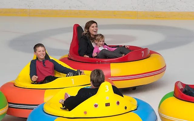 Winter Ice Rink: Bumper Cars