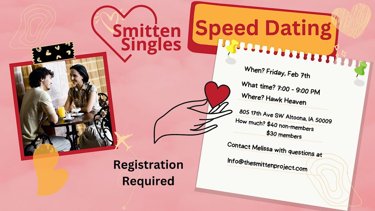 Des Moines Speed Dating Ages 21-45