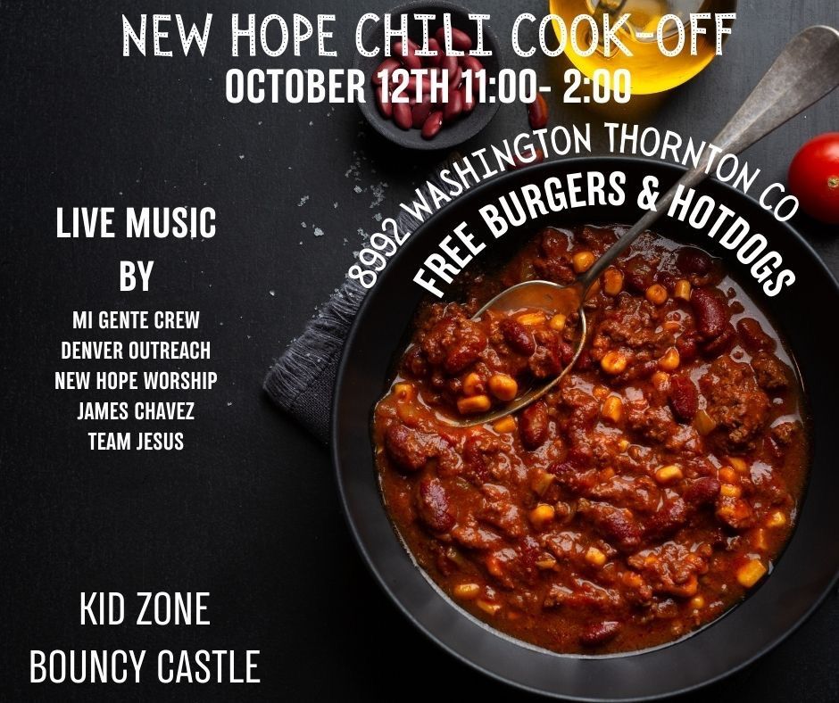 2024 New Hope Annual Chili Cook-off