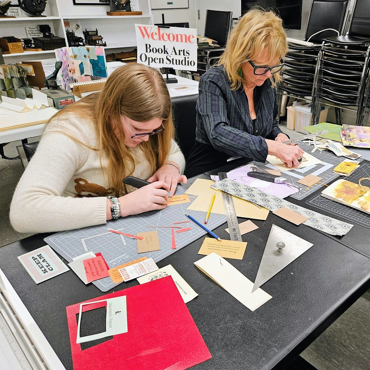 Book Arts Open Studio : July 11, 2026