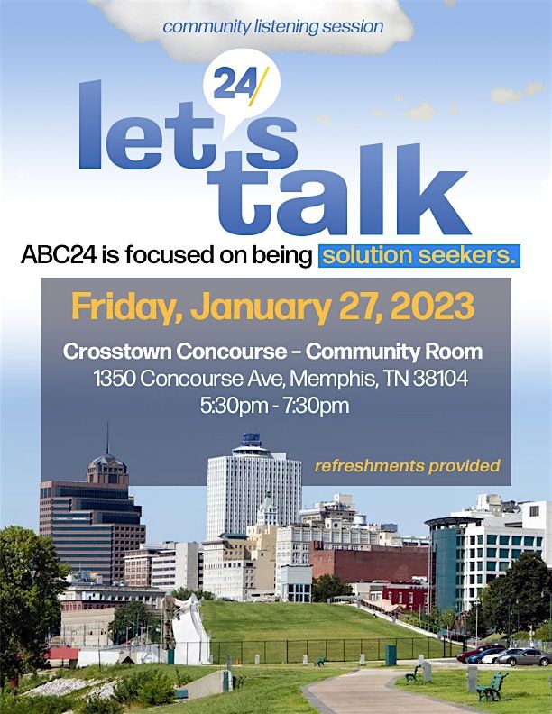 Copy of Let's Talk 24 -  Downtown Memphis |A Community Listening Session