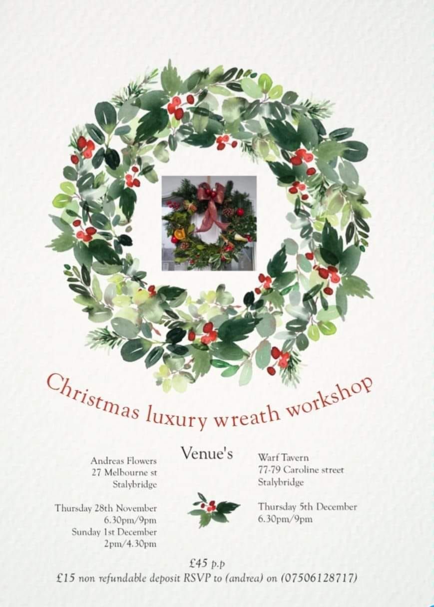 luxury  wreath workshop 