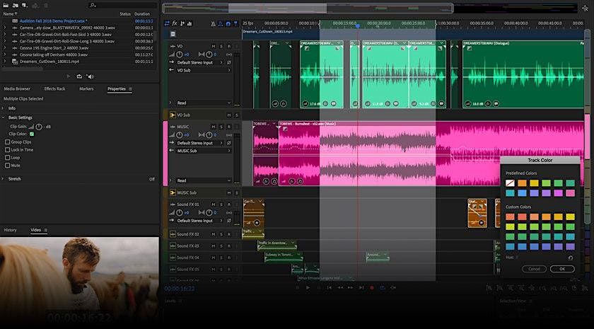 Audio Editing with Adobe Audition