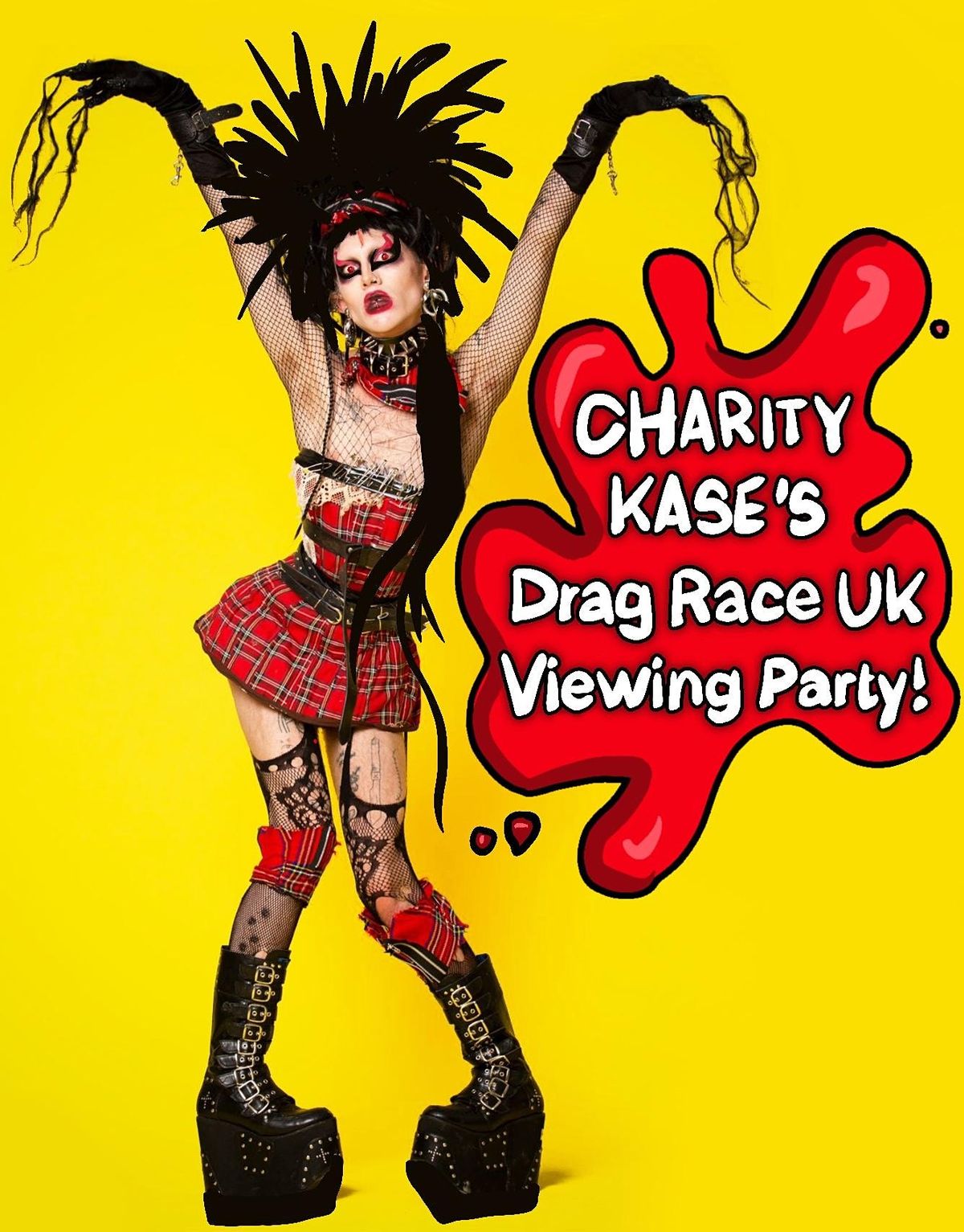 Charity Kase's Drag race viewing party