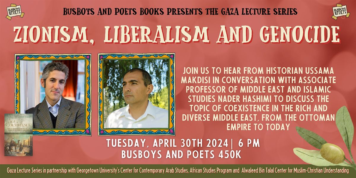 Zionism, Liberalism and Genocide : Gaza Lecture Series