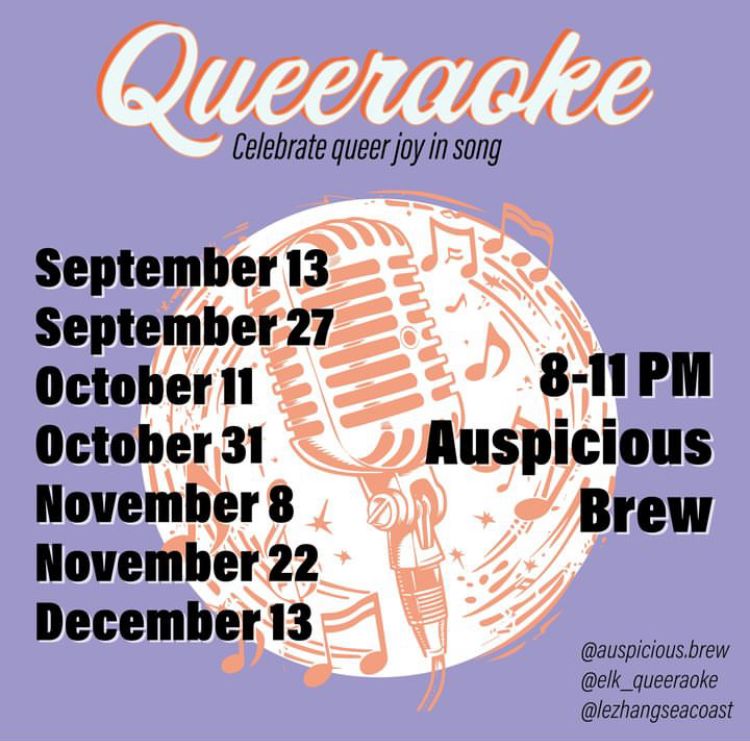 Lezhang Seacoast ~QUEERAOKE!~ at Auspicious Brew