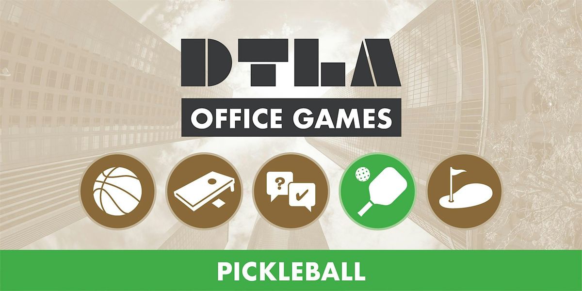 Office Games: Pickleball Tournament