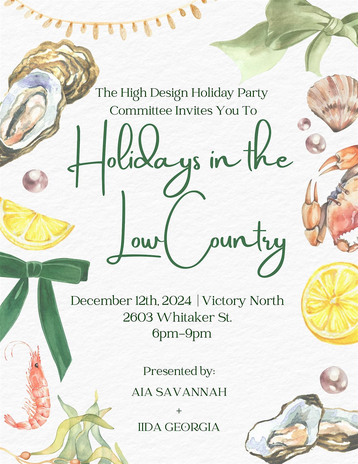 HIGH DESIGN HOLIDAY PARTY 2024