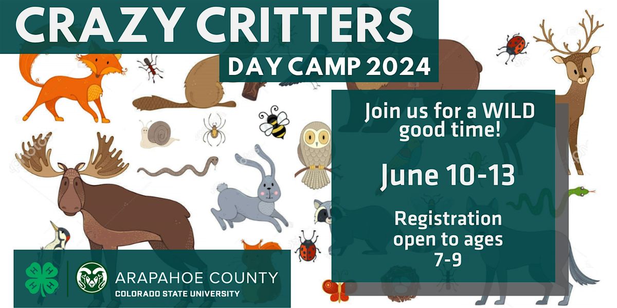 2024 Crazy Critters Day Camp