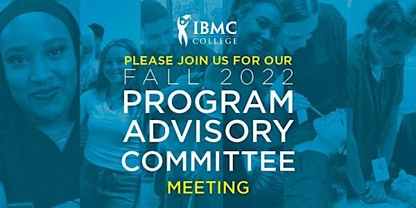 IBMC College Fall 2022 PAC Meeting - Longmont - All, IBMC College ...