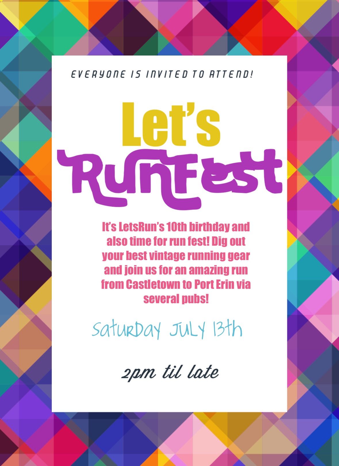 Let\u2019s RunFest