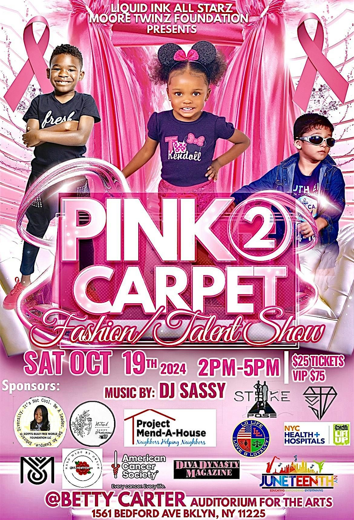 2nd  Annual Pink Carpet Fashion\/Talent  Kids ShowCase