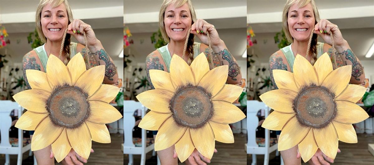 Sunflower: Glen Burnie, Bubba\u2019s 33 with Artist Katie Detrich!