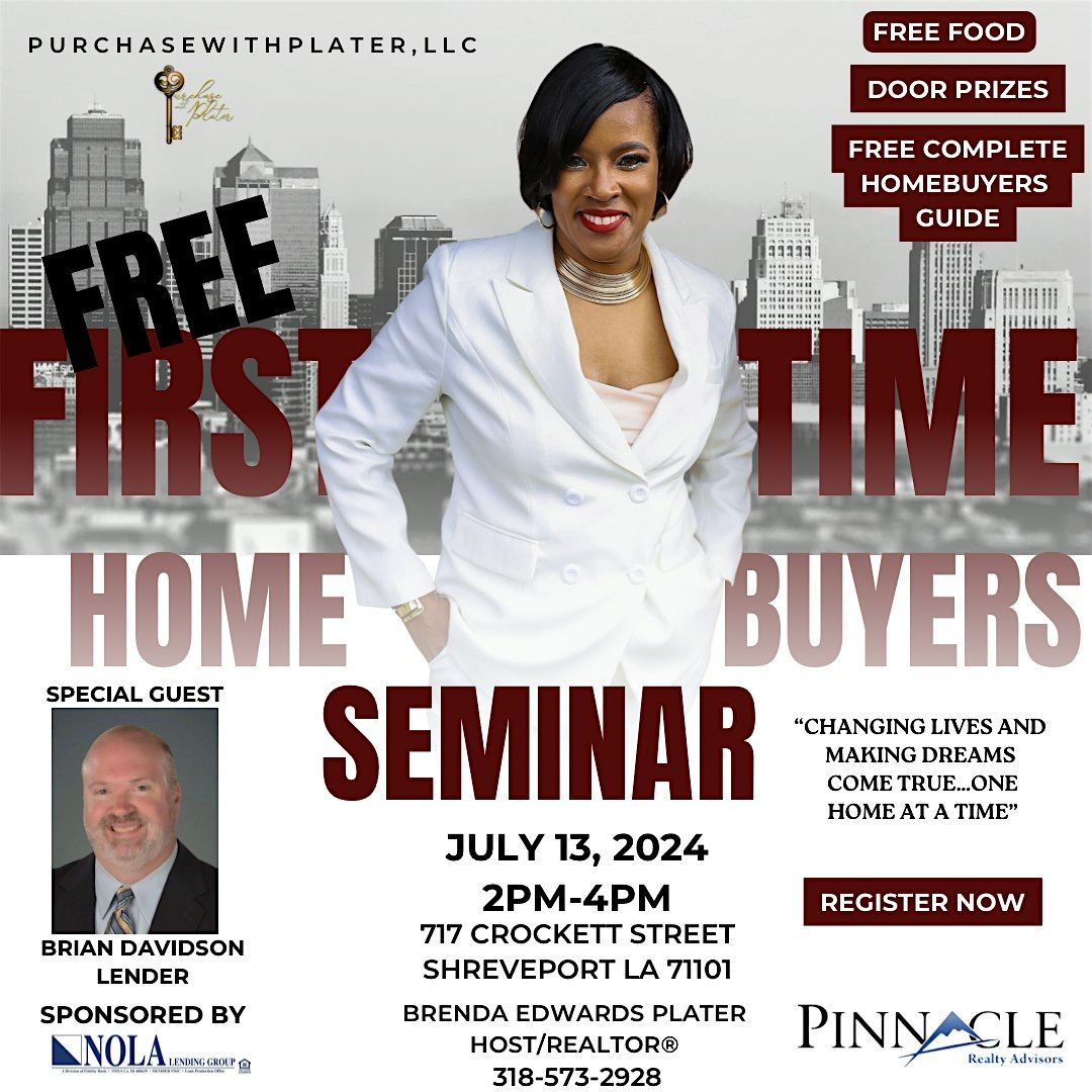 FREE First Time Homebuyers Seminar