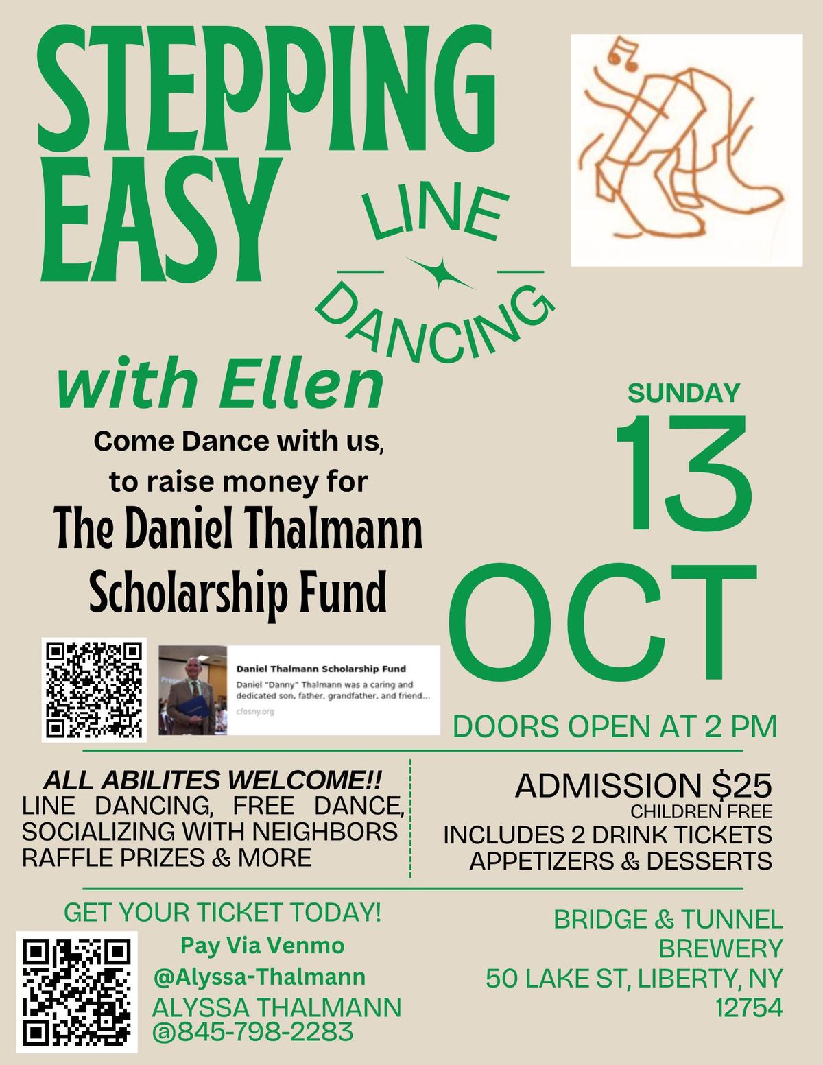 Dance for Daniel - Daniel Thalmann Scholarship Fundraiser 