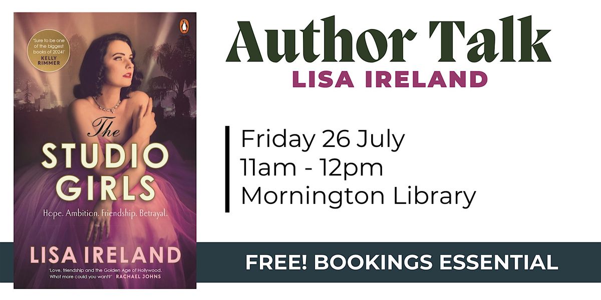 Author Talk: Lisa Ireland - Mornington Library