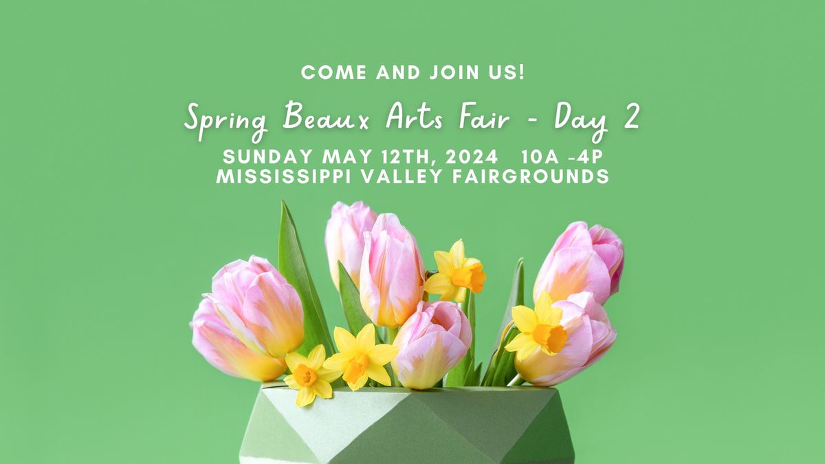 Spring 2024 Beaux Arts Fair - Day 2