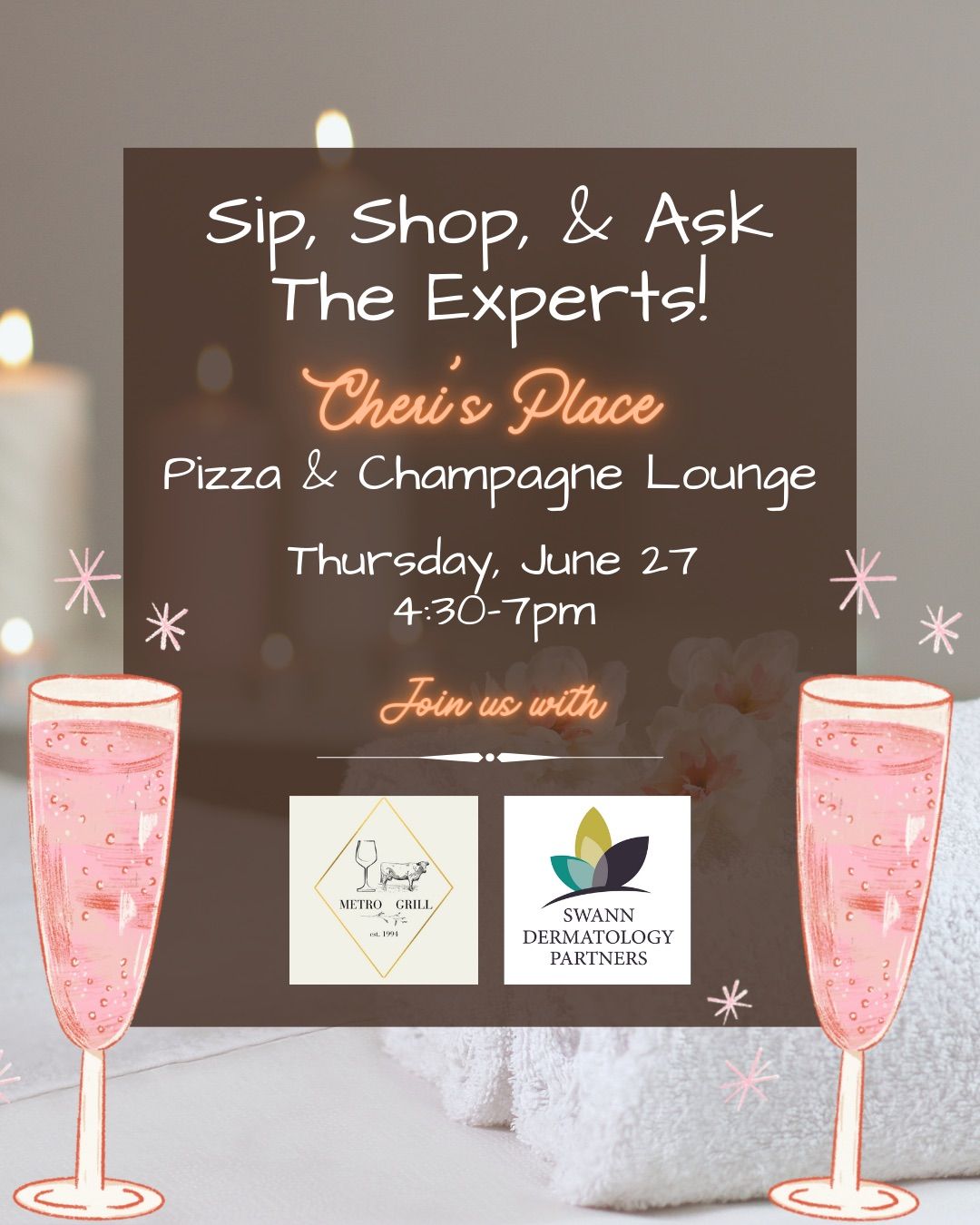 Sip, Shop, & Ask The Experts 