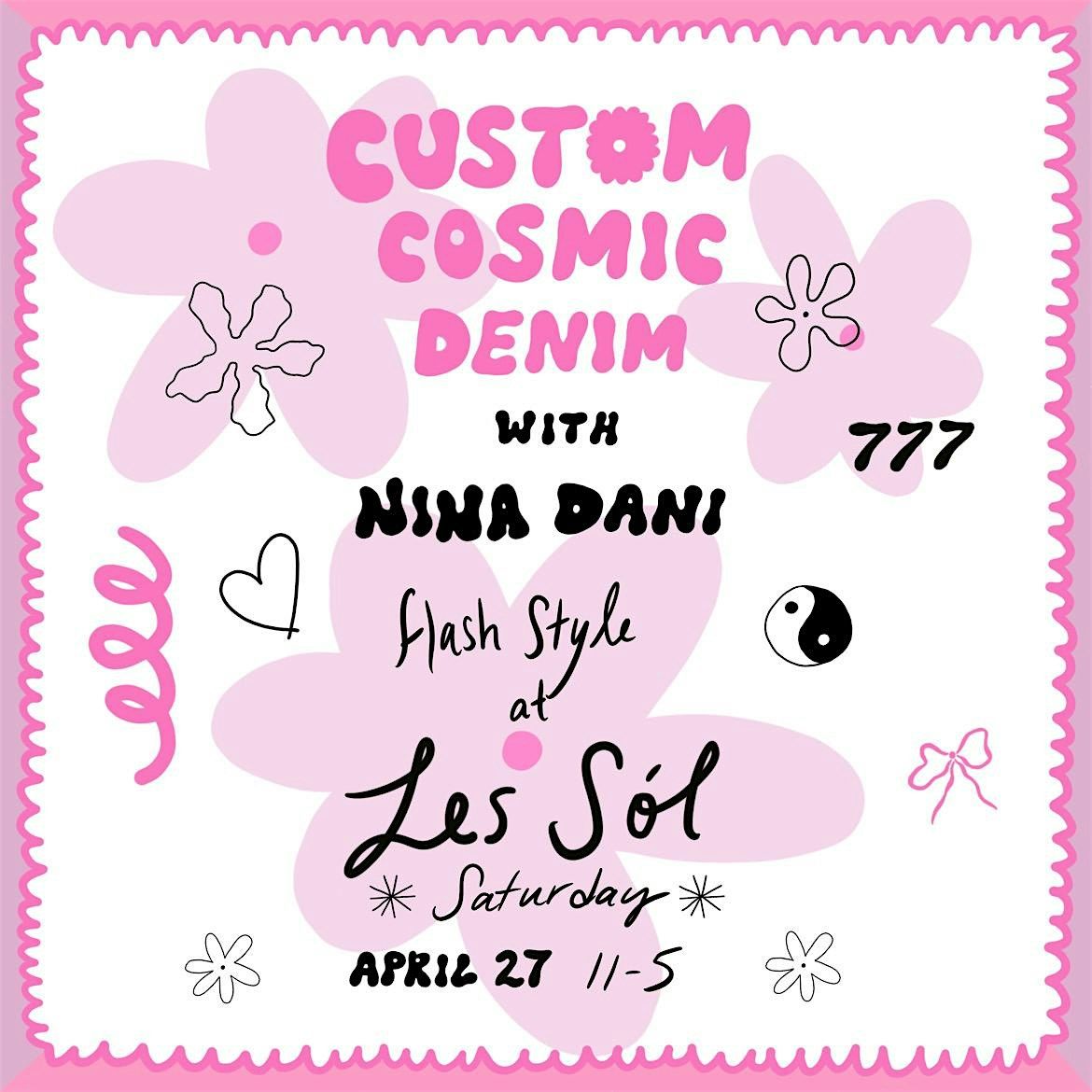 Custom Cosmic Denim With Nina Dani