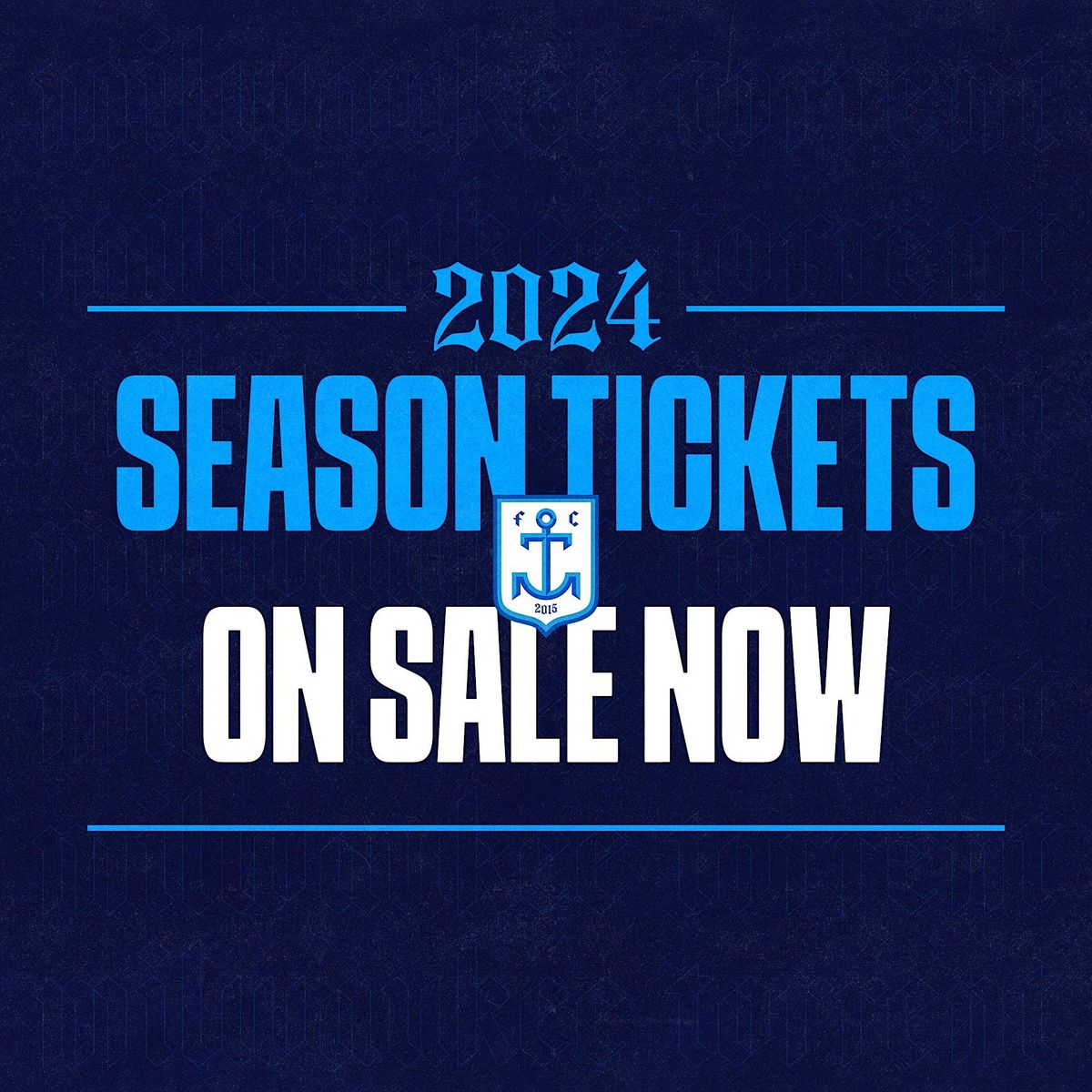 FC Milwaukee Torrent Season Tickets 2024 Men NPSL & Women WPSL