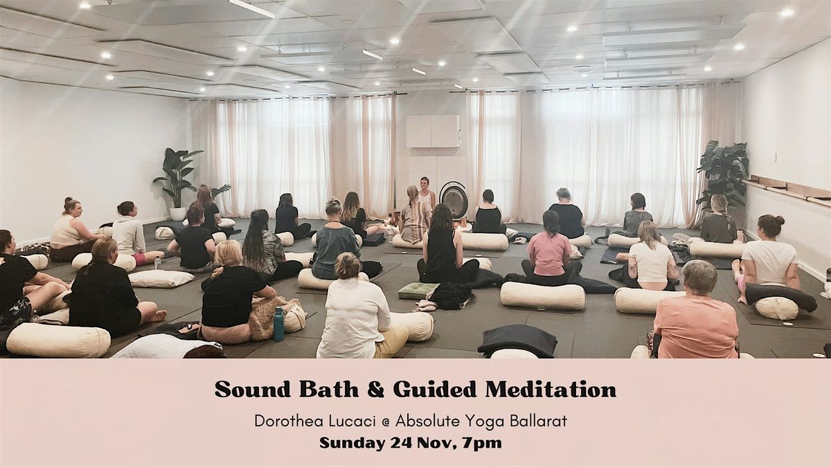 RENEWAL: Sound Bath & Guided Meditation (Ballarat, Vic)