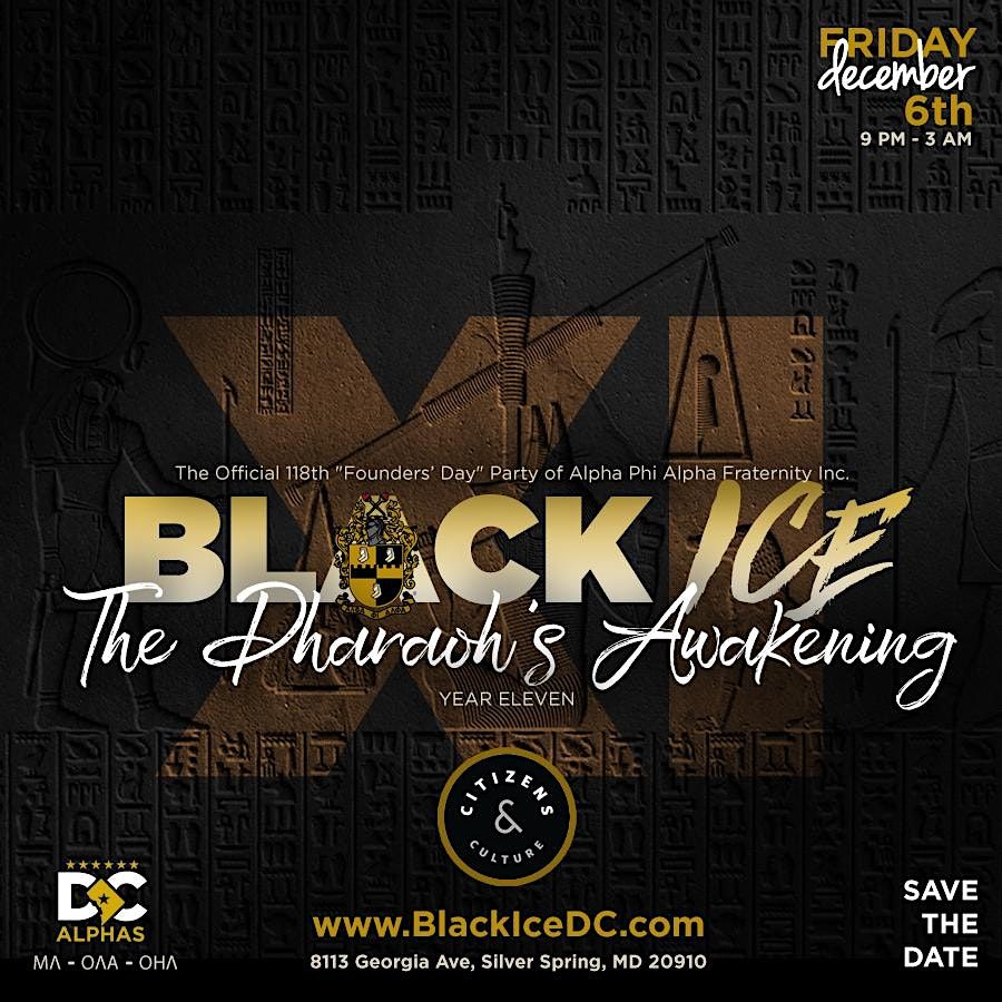 Black Ice 2024 hosted by the DC Alphas