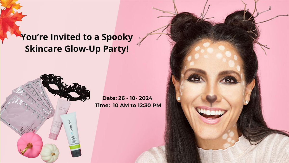 Spooky Skincare Glow-Up Party