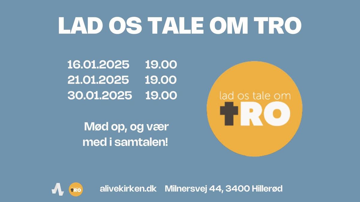 Lad os tale om tro - Hiller\u00f8d