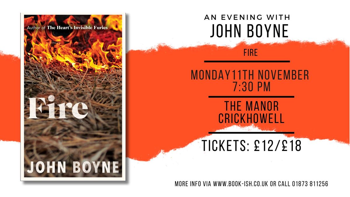 An Evening with...John Boyne