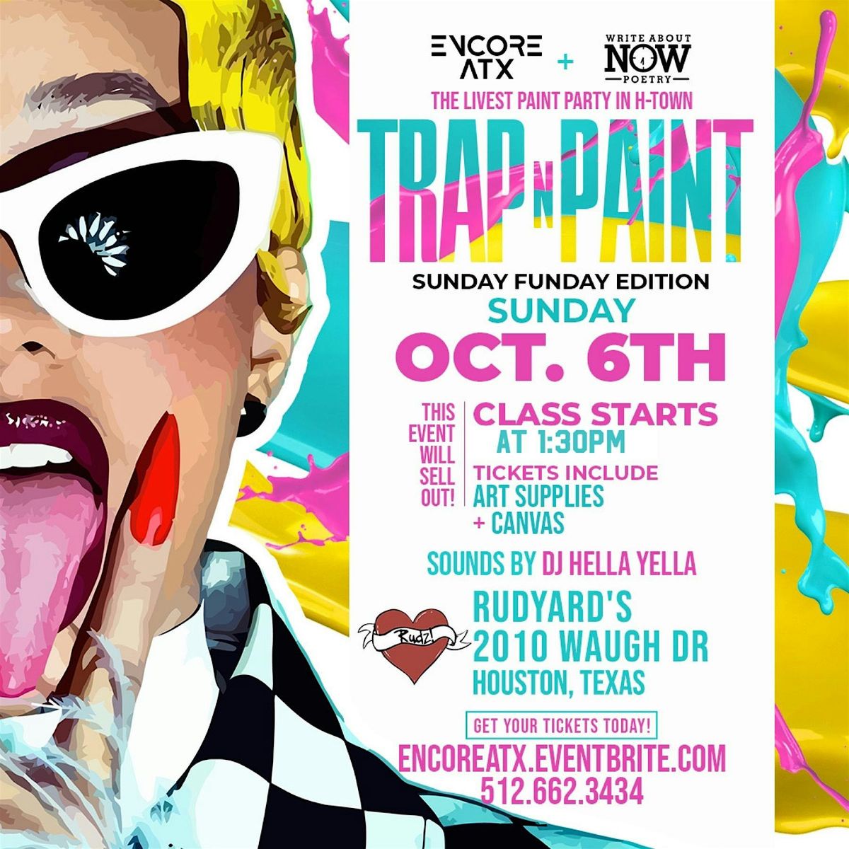 Trap'N'Paint + Day Party HTX | 10.6