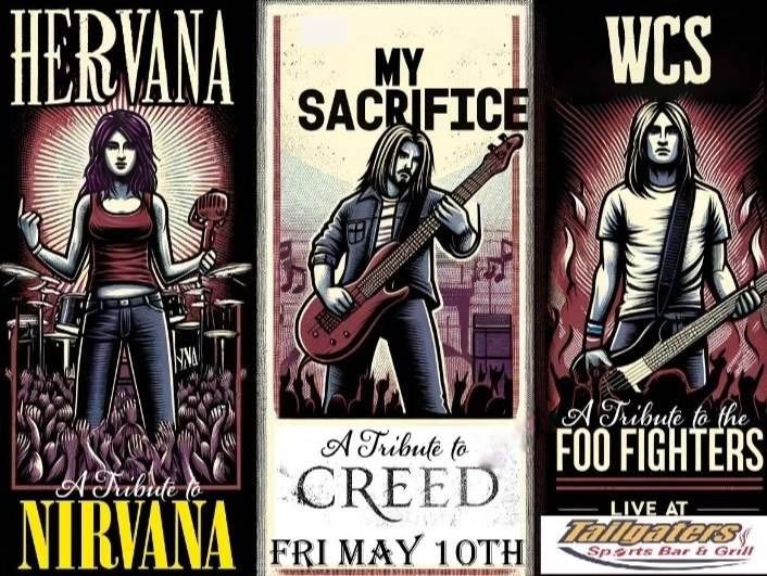 My Sacrifice (Creed), Hervana (Nirvana) & WCS (Foo Fighters)