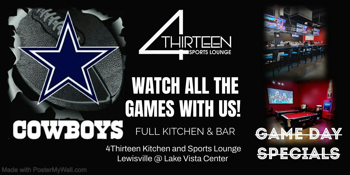 DALLAS COWBOYS WATCH PARTIES