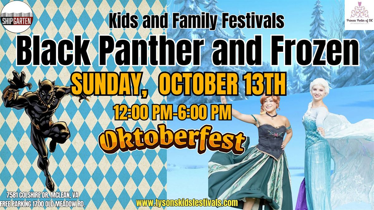 Black Panther and Frozen Hosts Kids and Family Festival