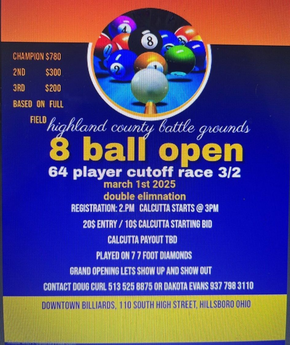 8 Ball Tournament