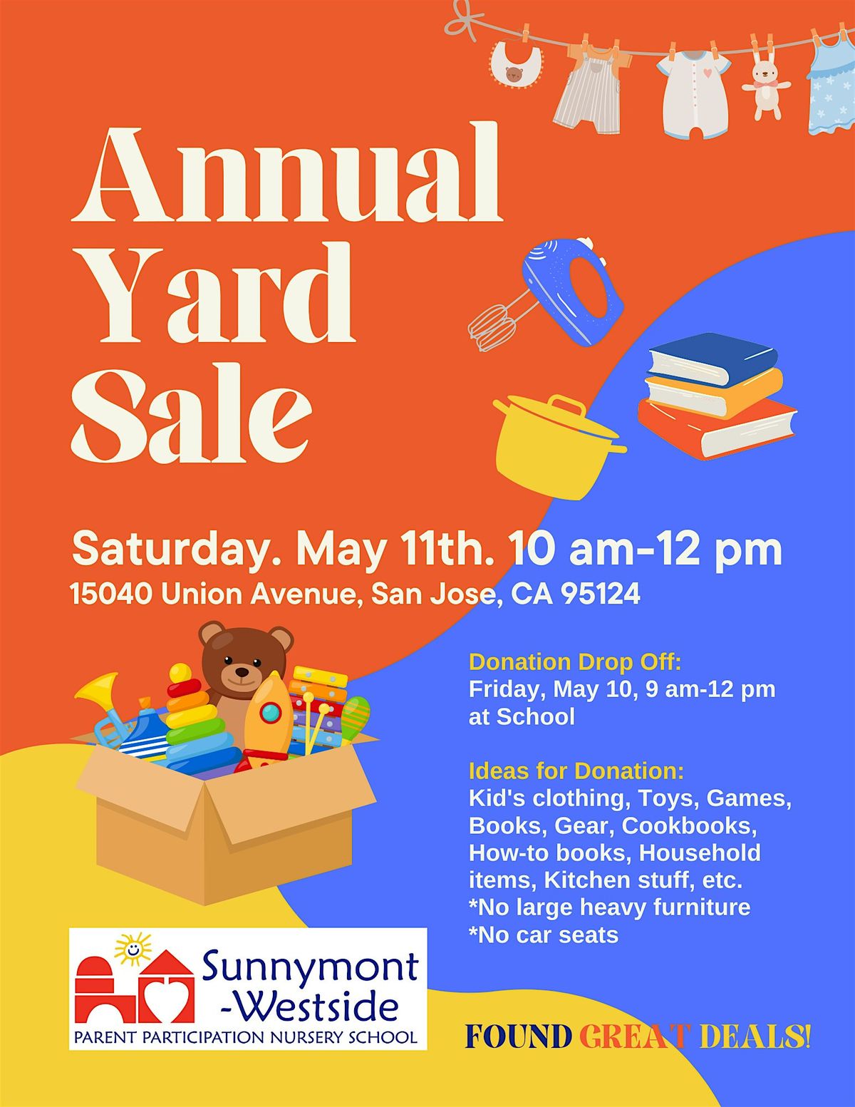 Sunnymont-Westside Annual Yard Sale