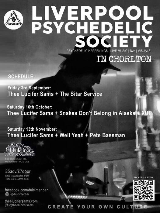 Liverpool Psychedelic Society in Chorlton: Thee Lucifer Sams + The Sitar Service