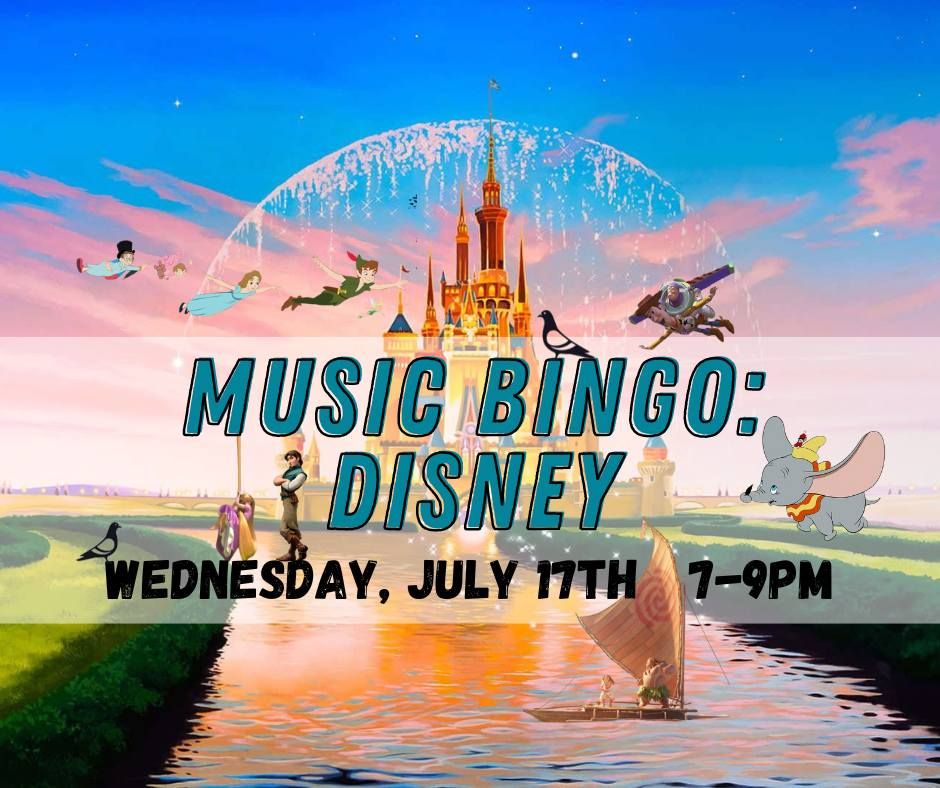 Music Bingo: Disney
