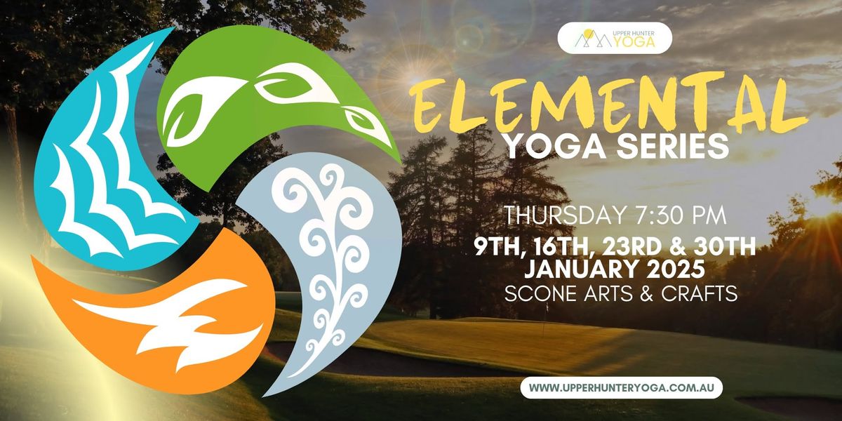 Scone's New Year Elemental Sunset Yoga Series