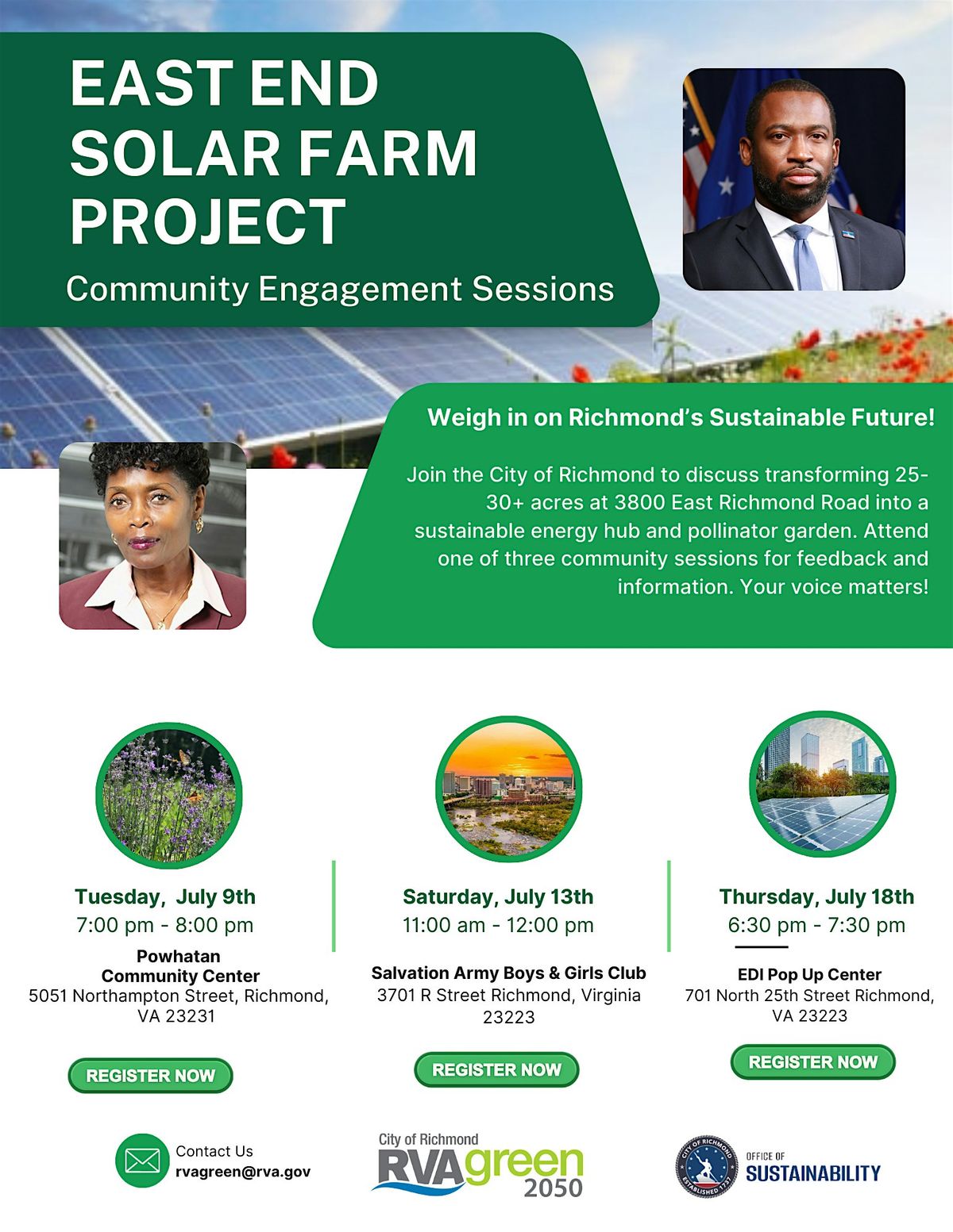 East End Solar Project Community Engagement Session: July 9th