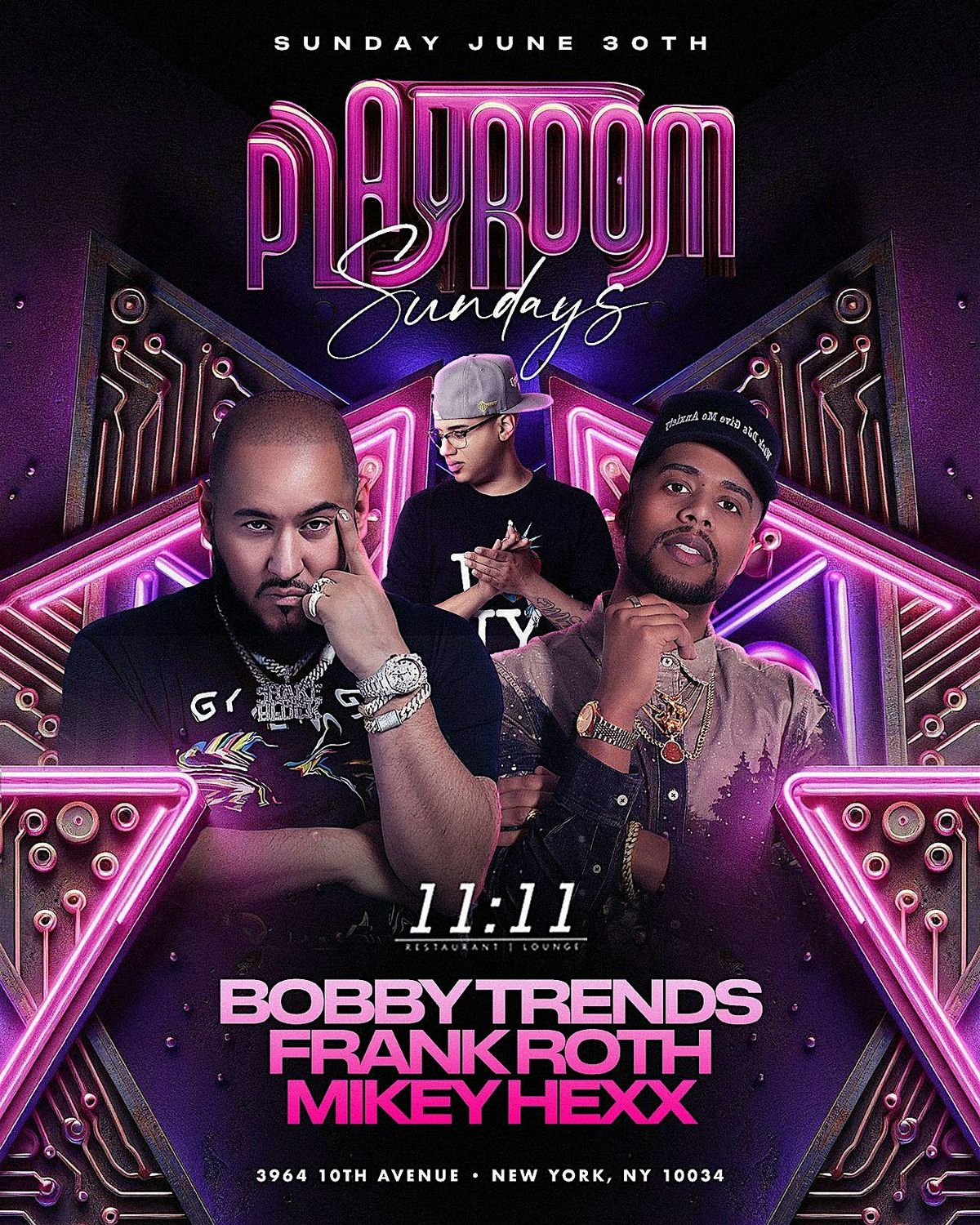 Playroom Sundays DJ Bobby Trends Live At 11:11 Lounge