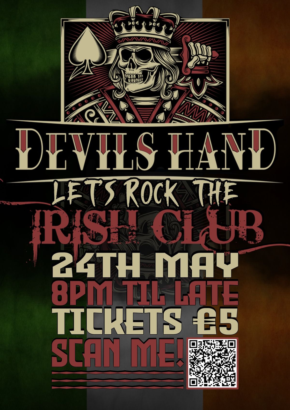 Rock The Irish Club With Devils Hand