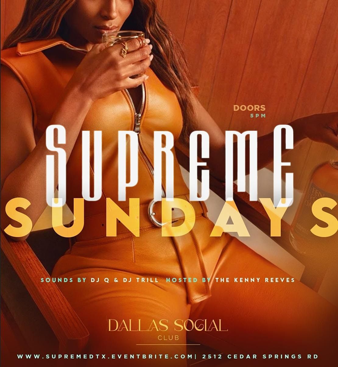 SUPREME SUNDAYS | at Dallas Social Club (formerly Concrete Cowboy)