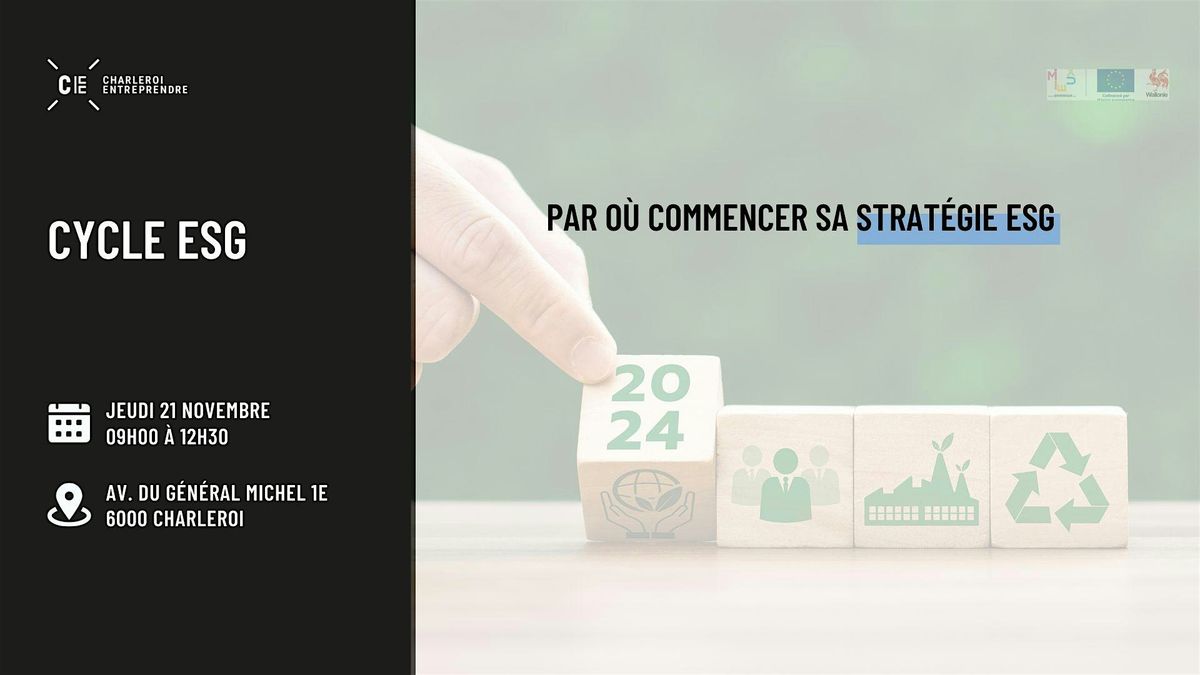 Par o\u00f9 commencer sa strat\u00e9gie ESG pour \u00eatre une entreprise durable ?