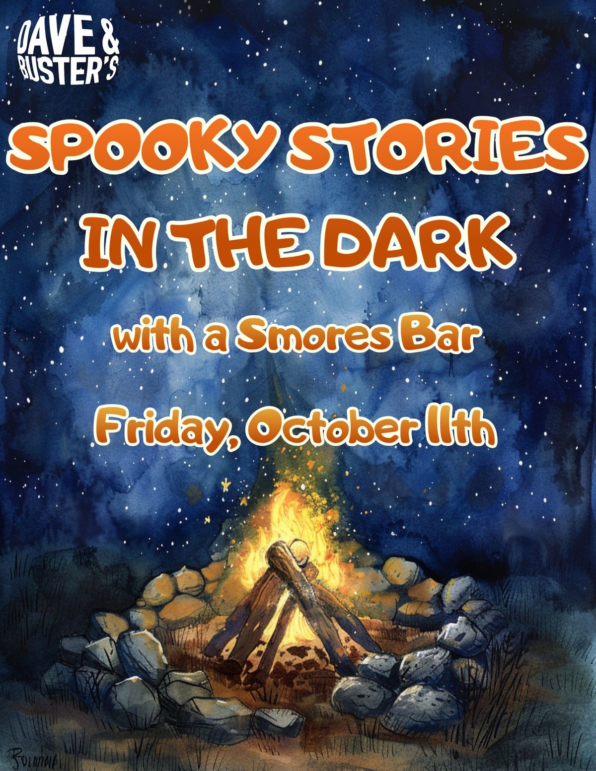 Spooky Stories and Smores!