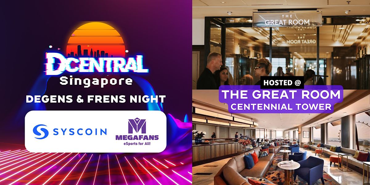 DCENTRAL WEB3 SINGAPORE 3 Token2049, The Great Room Centennial Tower Coworking Space