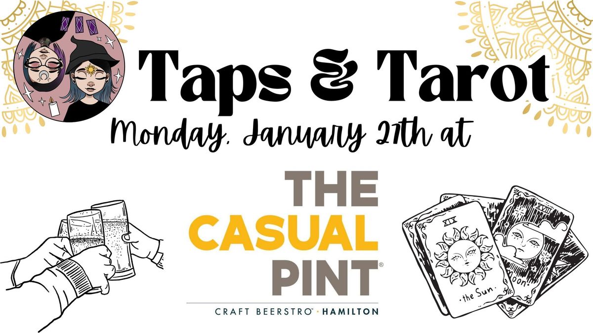 Taps & Tarot at the Casual Pint!