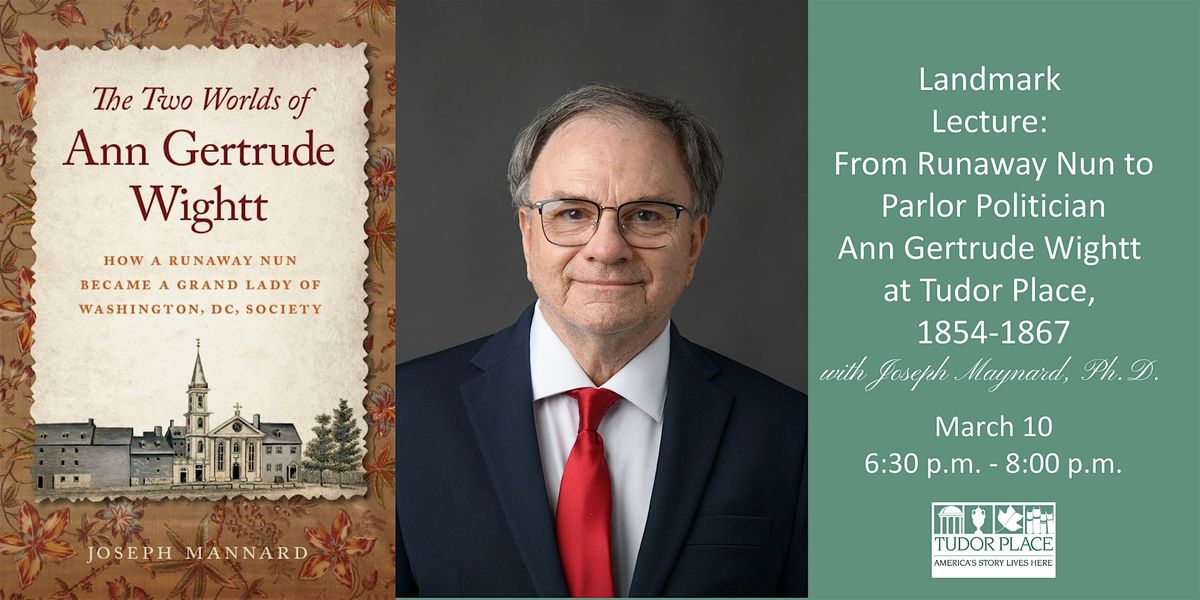 Landmark Lecture: From Runaway Nun  to Parlor Politician