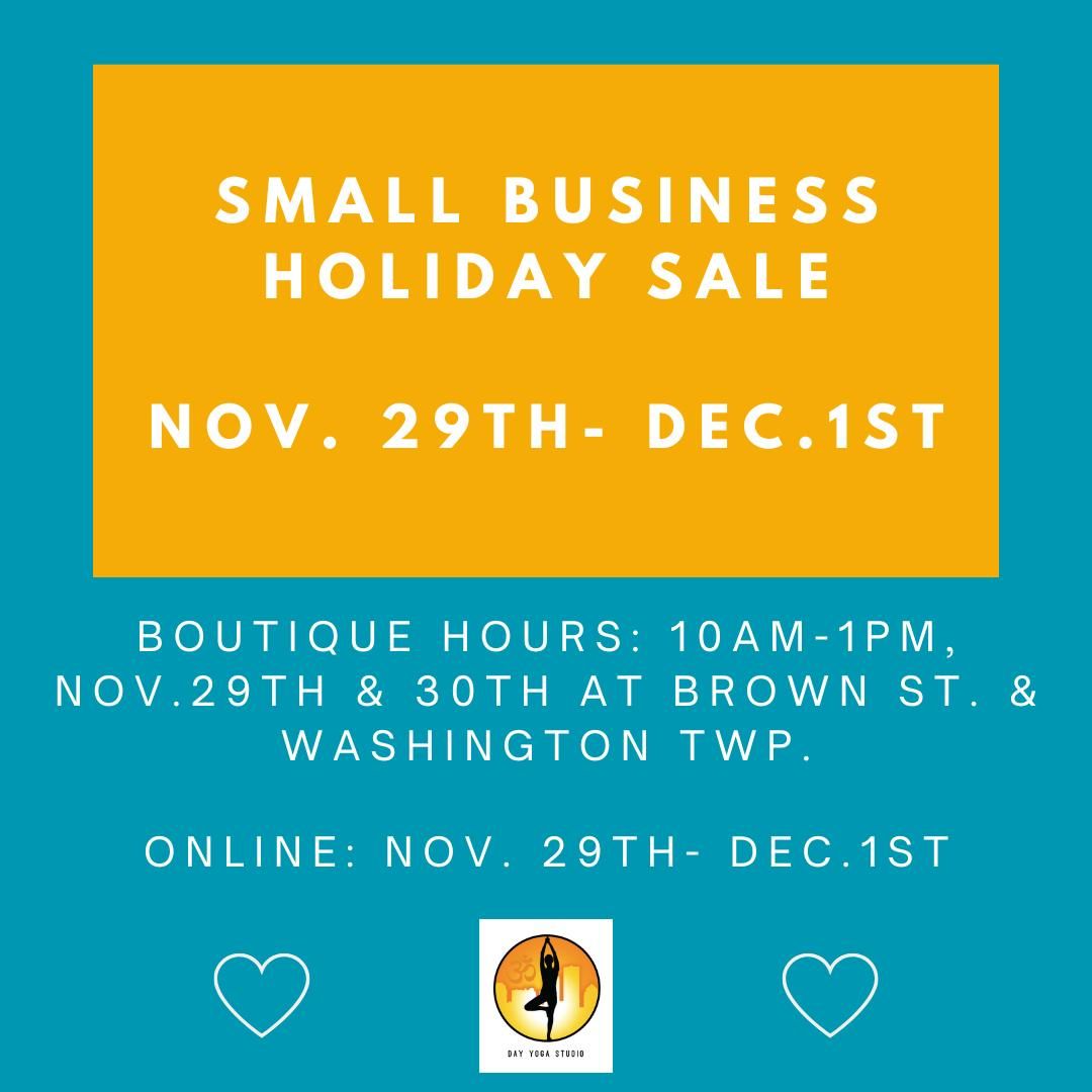 Small Business Holiday Sale