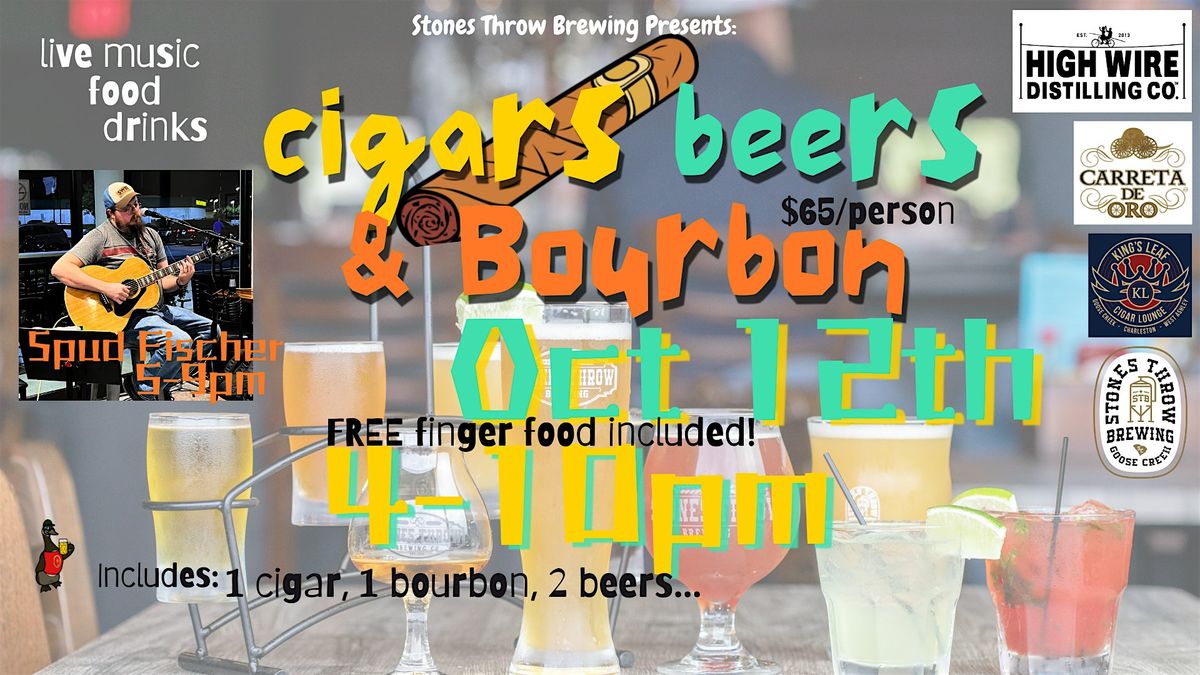 Cigars, Beers & Bourbon Tasting! (and wine, tequila & spirits)